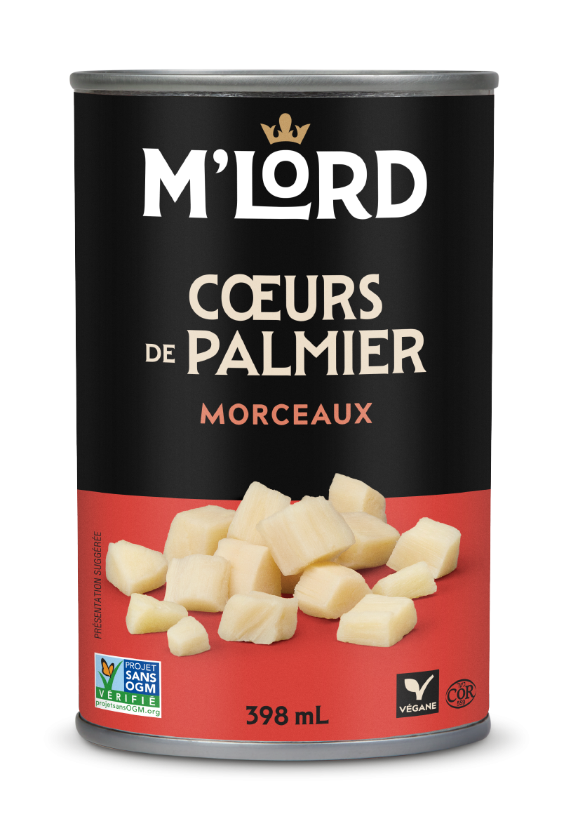 Coeurs de palmier - Morceaux