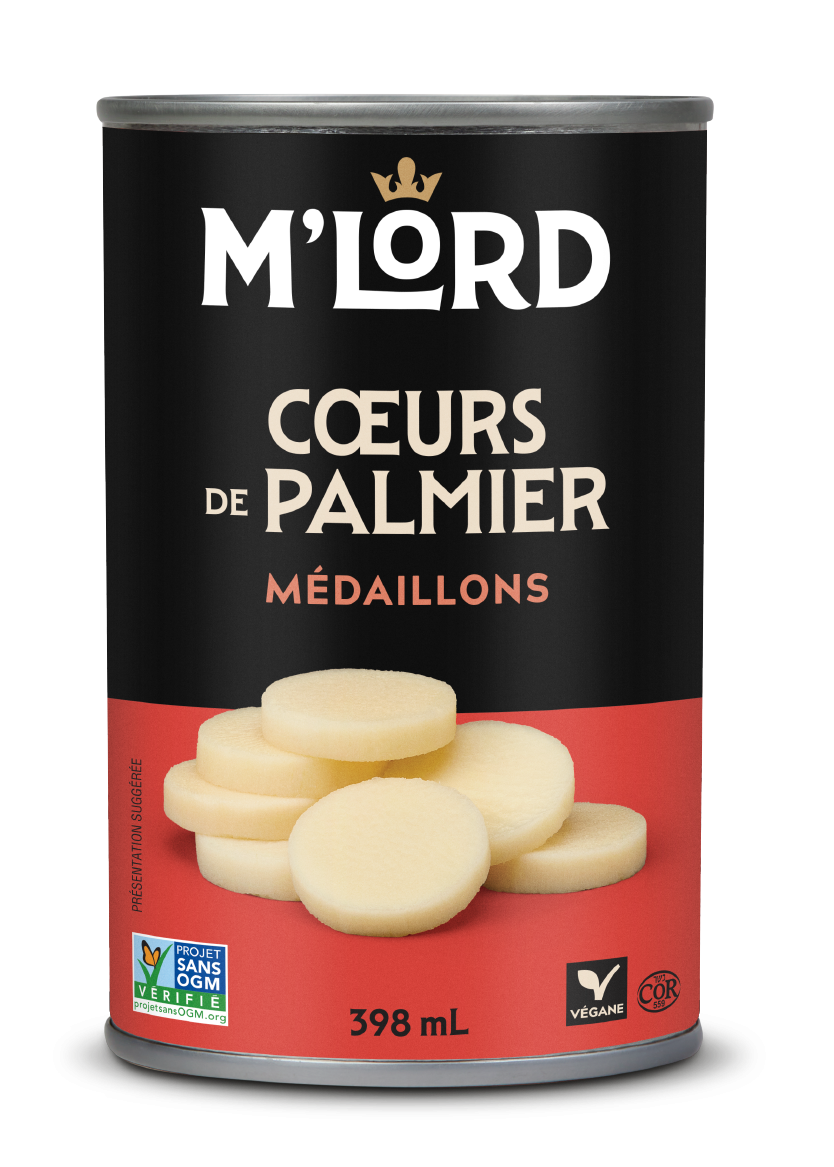 Coeurs de palmier - Médaillons