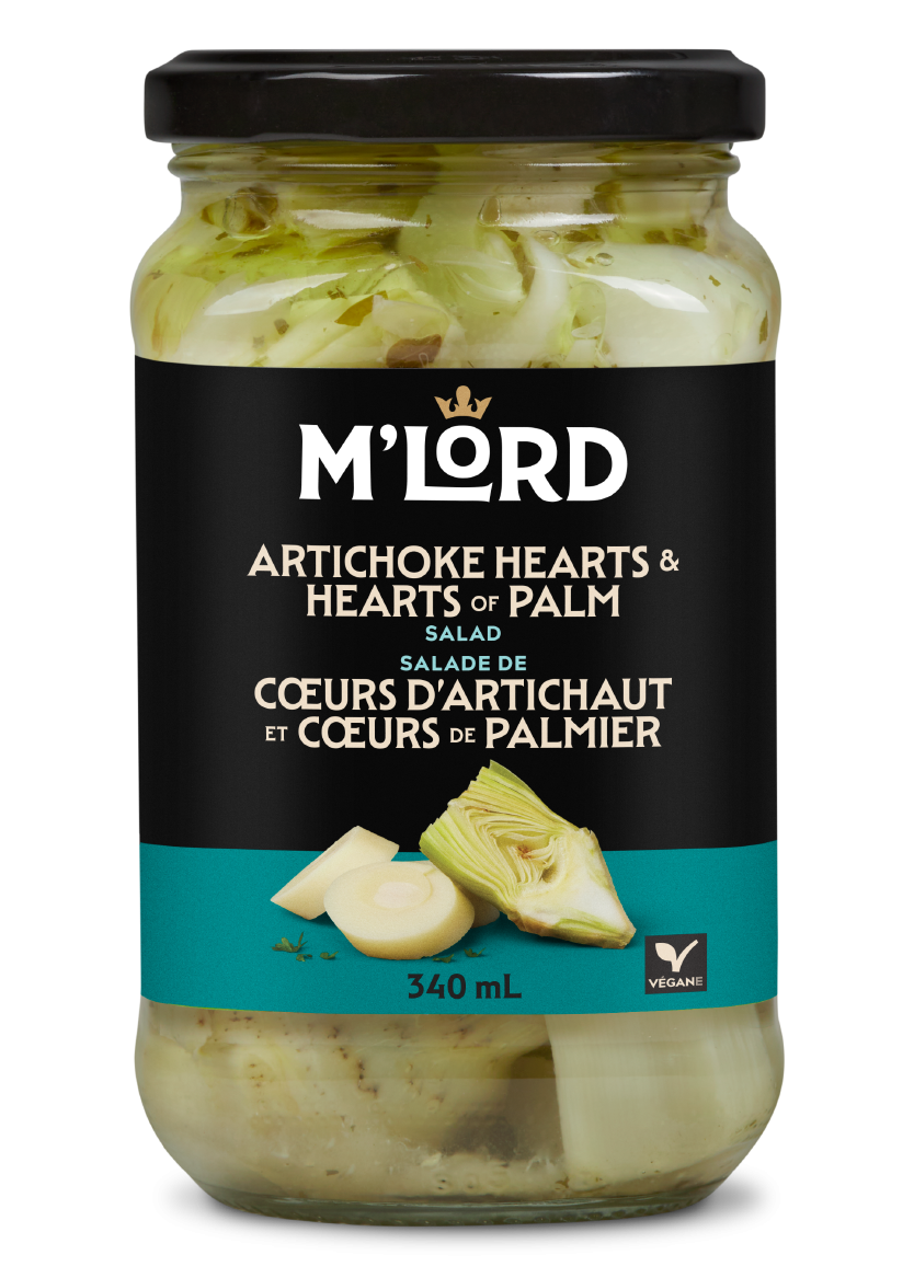 Salade de cœurs d’artichaut et cœurs de palmier