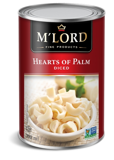 Hearts of palm - Diced