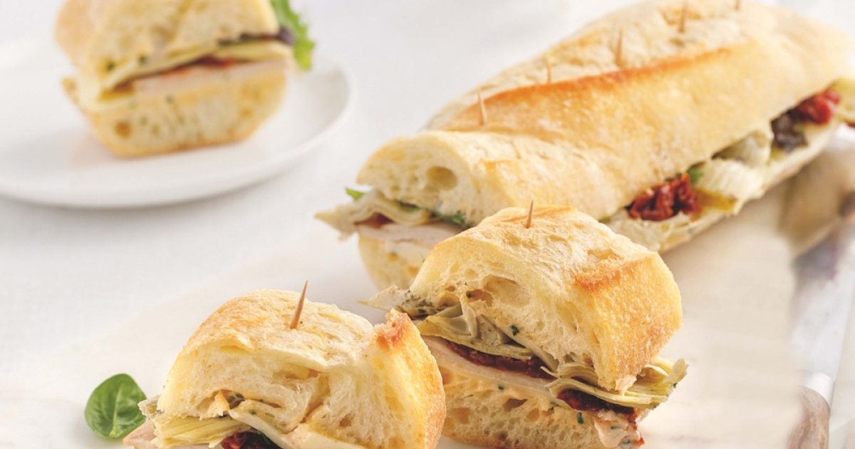M'LORD Fine Foods - Mini turkey, artichoke and sun-dried tomato…