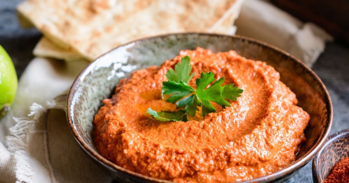 M'LORD Fine Foods - Red pepper feta dip